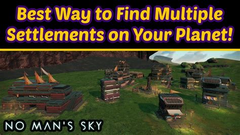 how to find settlements nms.